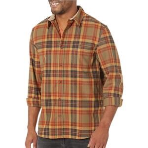 PENDLETON Brown Multi Plaid Trial Shirt Size XXL New with Tag MSRP $165